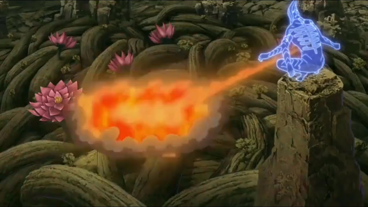 Madara Destroys Ninja Alliance with Fire Style, Tsunade, Onoki, and Gaara Can't Win.
