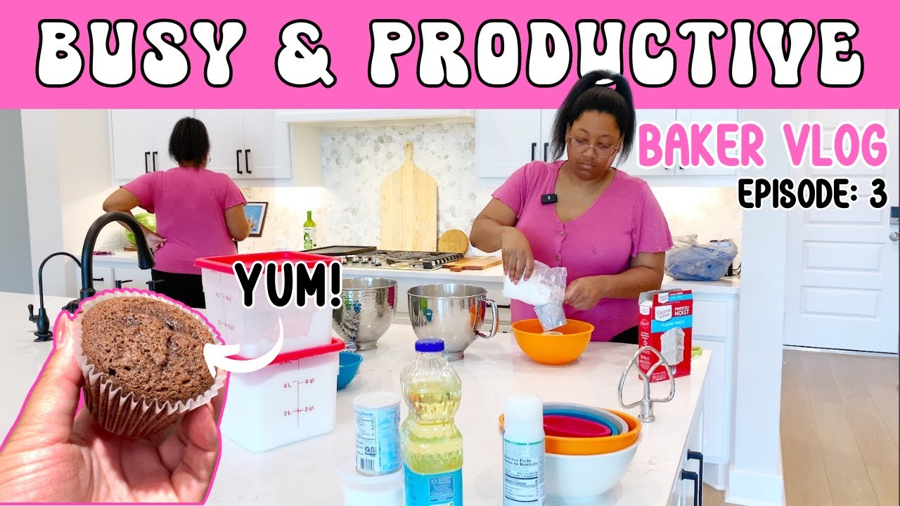 I Baked the MOST CAKES ever in my Cake Business | Day in the Life of a Home Baker EPISODE 3 Bake Day