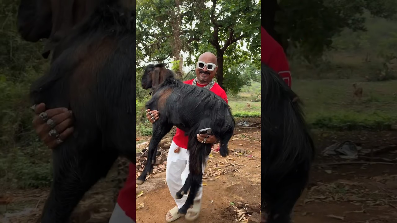 20kg ka bakra leke bhag gaya mai&hellip;.👑🍗 #chickenlegpiece #ulhaskamthe #muttonrecipes #foodie #shorts