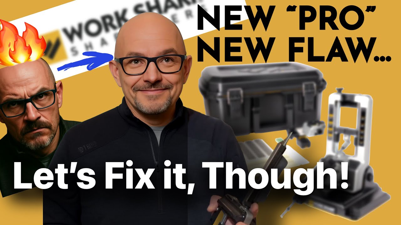 Новая проблема с Work Sharp Pro Precision Adjust… Удивлены? Вот решение.