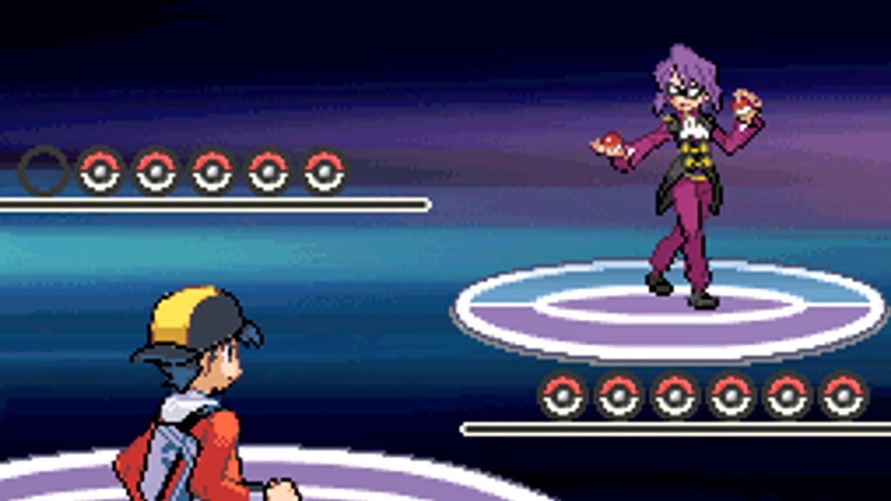 1st Elite Four Battle vs Will - Pokemon HeartGold