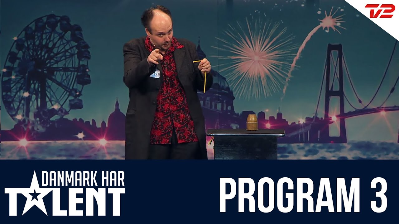 Tryllekunstner Henning Nielsen - Danmark har talent - Program 3