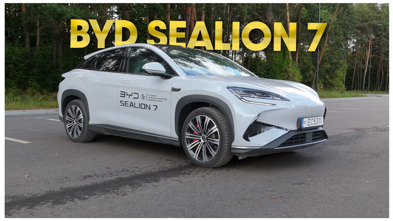 Tesla žudikas: Byd Sealion 7