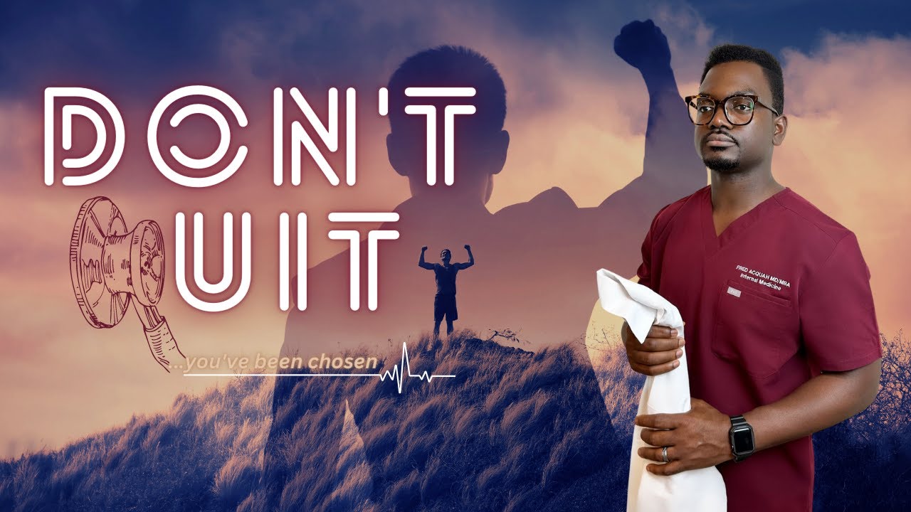 The Billion $ Question Before You Even Consider Quitting Medicine | What's Your Answer? |Dr.  Acquah