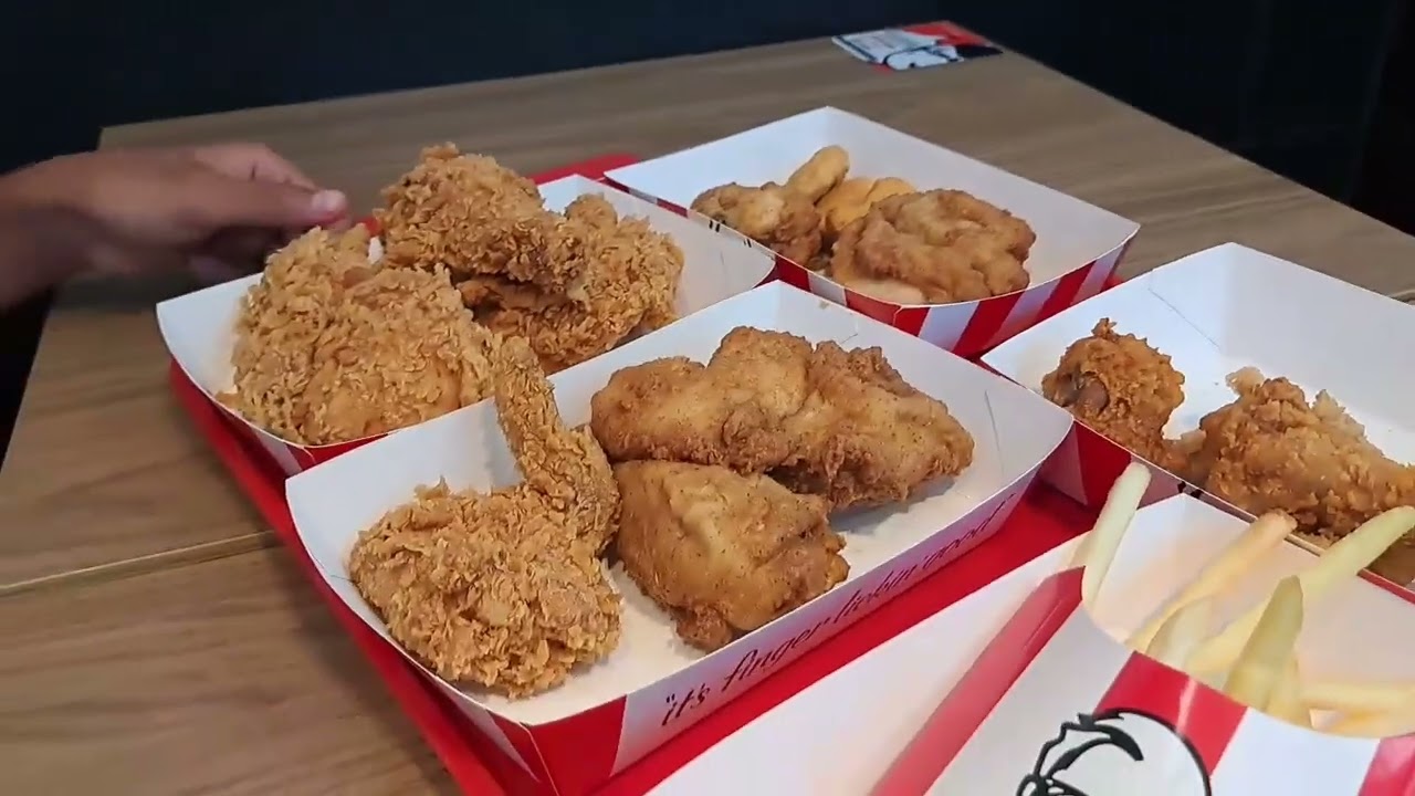 KFC ครั้งแรกตามสัญญา ตื่นเต้นสุดๆเลย