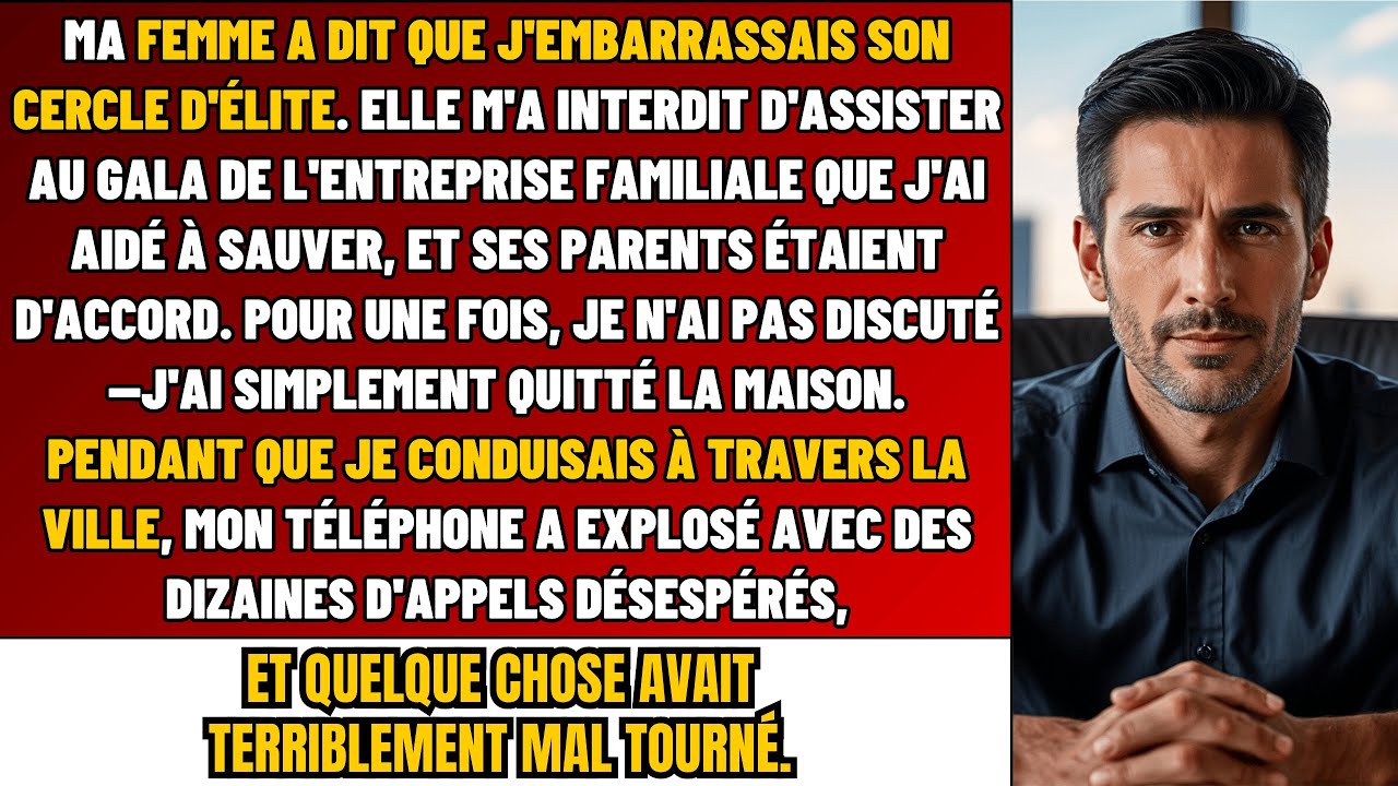 Ma Femme A Dit Que J&rsquo;Humiliais Son &Eacute;LITE &mdash; Mois Plus Tard, L&rsquo;Entreprise Familiale A FAIT FAILLITE&hellip;