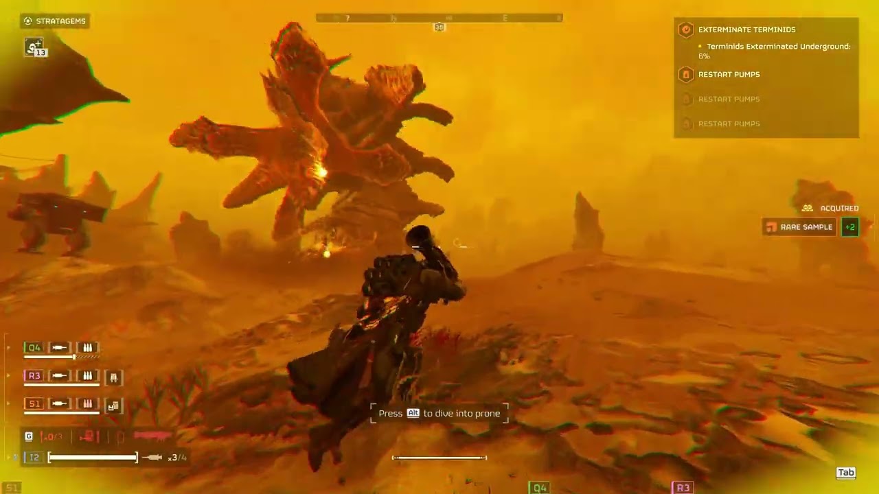 Helldivers 2 - Hive Lord - lvl 10 - Rupture Strain - Recoiless POV