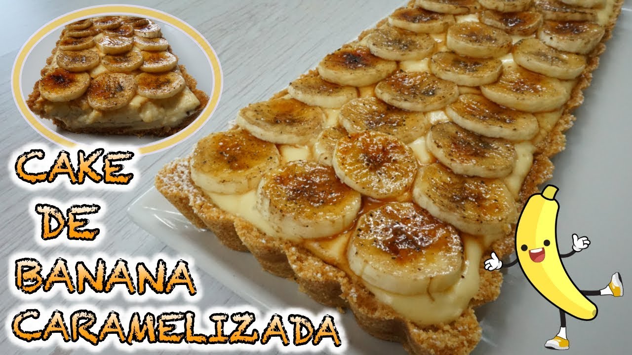 TARTALETA/TARTA/CAKE de banana🍌caramelizada / El Rincón de Belén