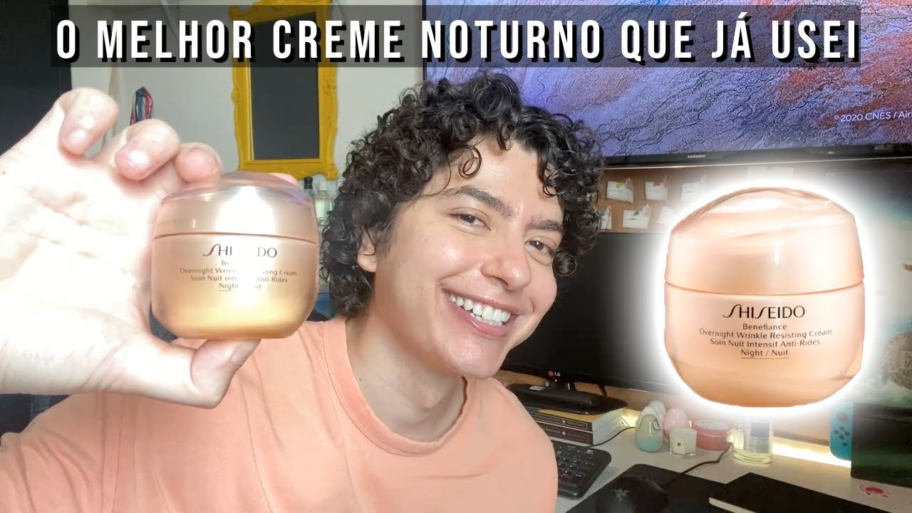 RESENHA SHISEIDO BENEFIANCE OVERNIGHT WRINKLE RESISTING CREAM - O MELHOR CREME NOTURNO QUE JÁ USEI
