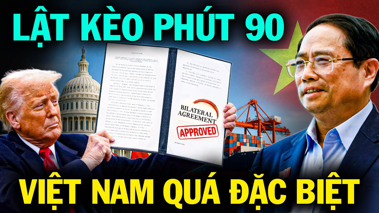 Chi Tiết Mới Bất Ngờ: Việt Nam Chiếm Lợi Thế Trong Thoả Thuận Mới Nhất Với Hoa Kỳ 2025