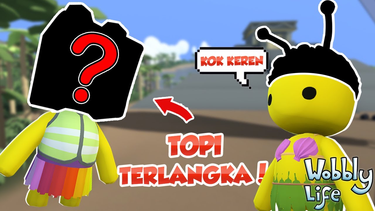 KITA BERHASIL MENDAPATKAN TOPI TERKERAN & TERLANGKA DI WOBBLY LIFE !!