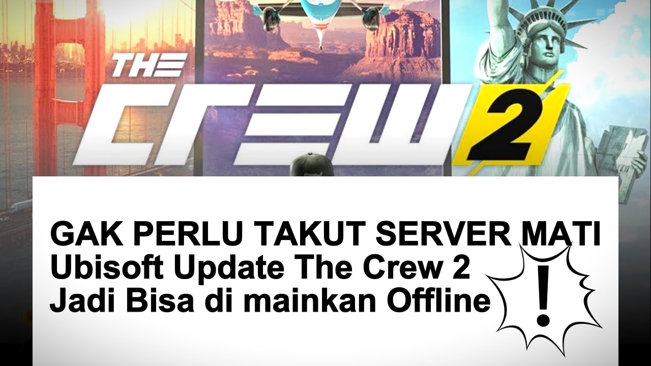 Mencoba The Crew 2 Mode OFFLINE