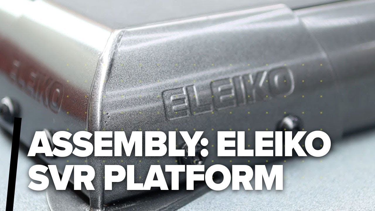 Neighbor-friendly Noise Vibration Reduction Eleiko SVR Weightlifting Platform Assembly