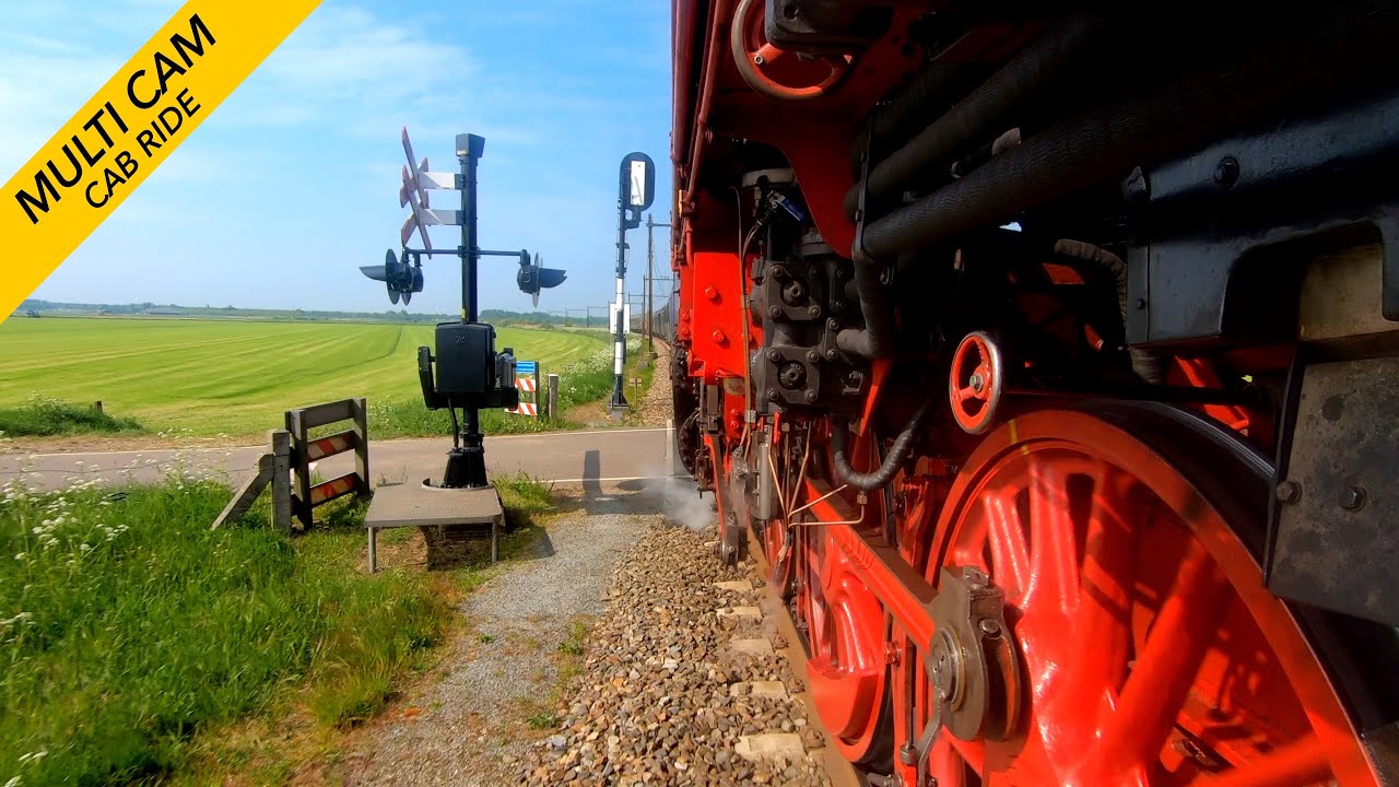 Cab Ride: German BR 23 main line: 's-Hertogenbosch - Arnhem: NOSTALGIE EXPRESS SSN 7/5/2022