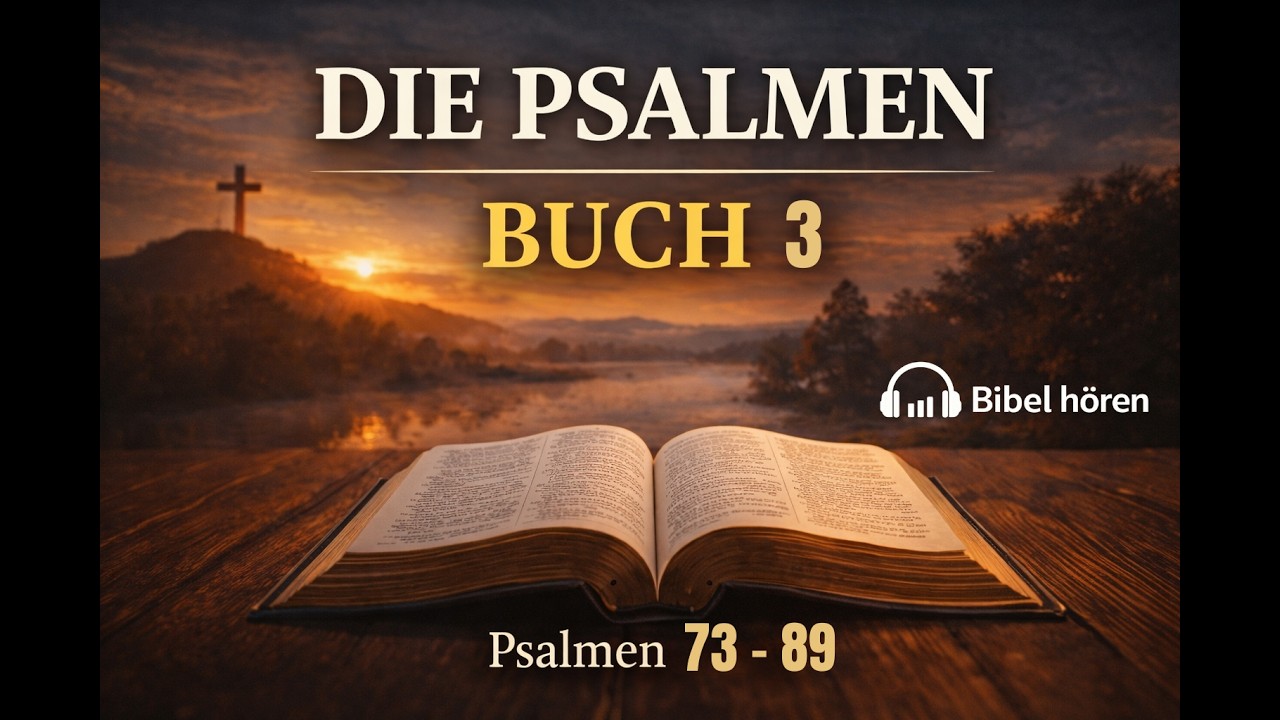 Die Psalmen – Buch 3 | Psalm 73–89 komplett vorgelesen | Bibel hören 