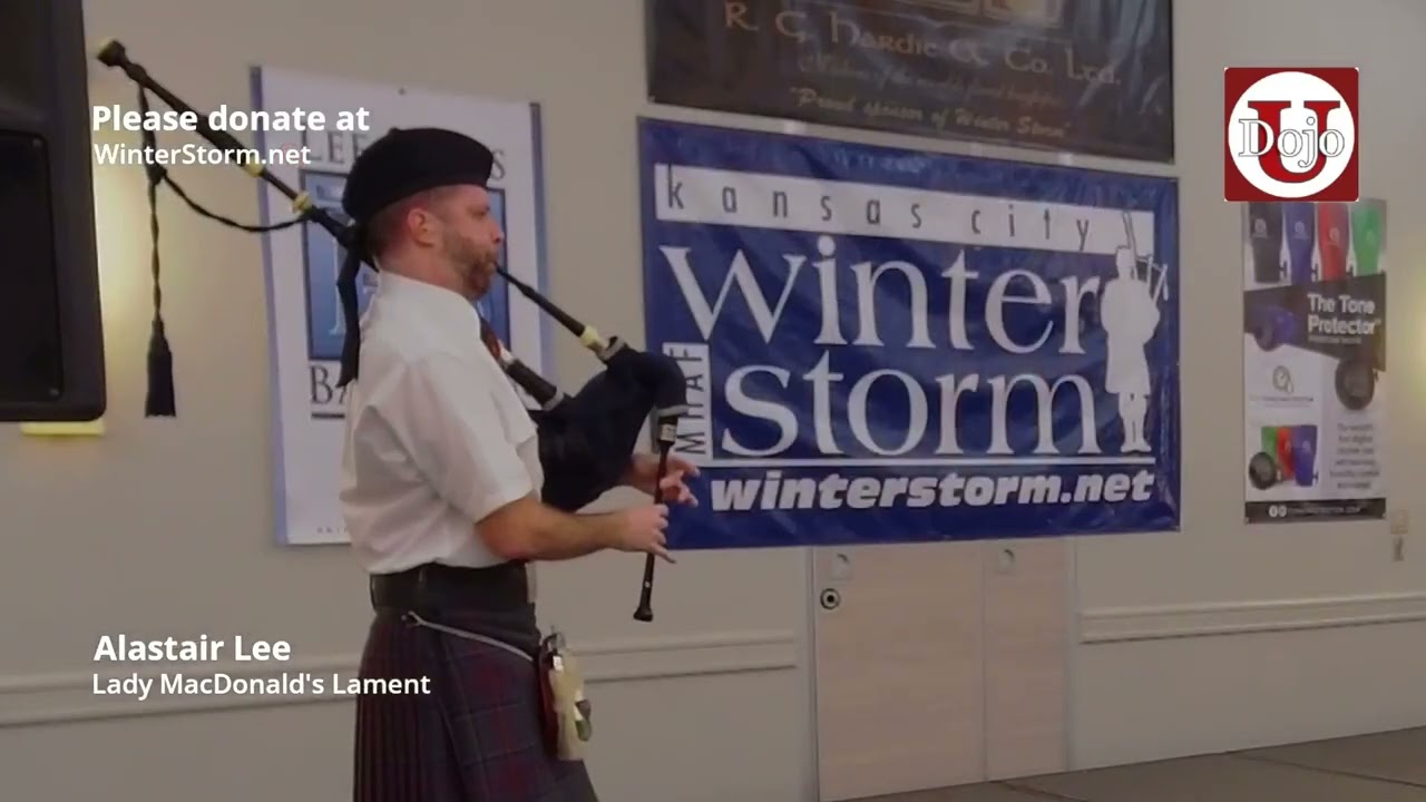 Alastair Lee – 3rd Place: Gold Medal Piobaireachd – Winter Storm 2026