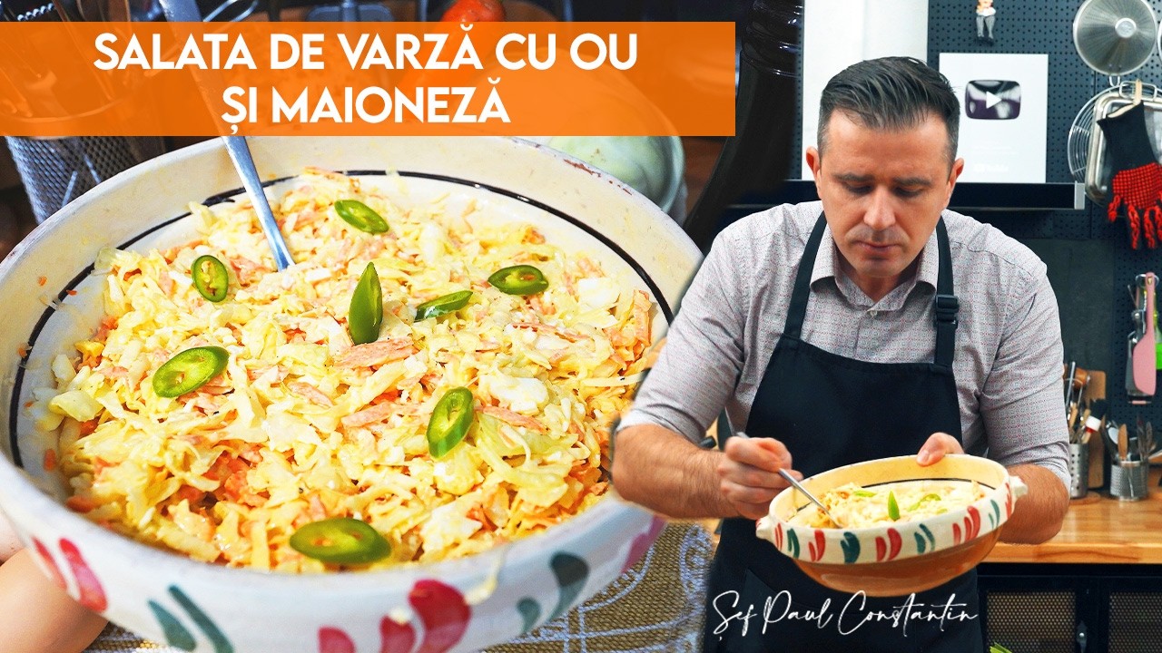 💚 Nu vei mai mânca altă Salată de varză după ce încerci această rețetă 🥗 Șef Paul Constantin