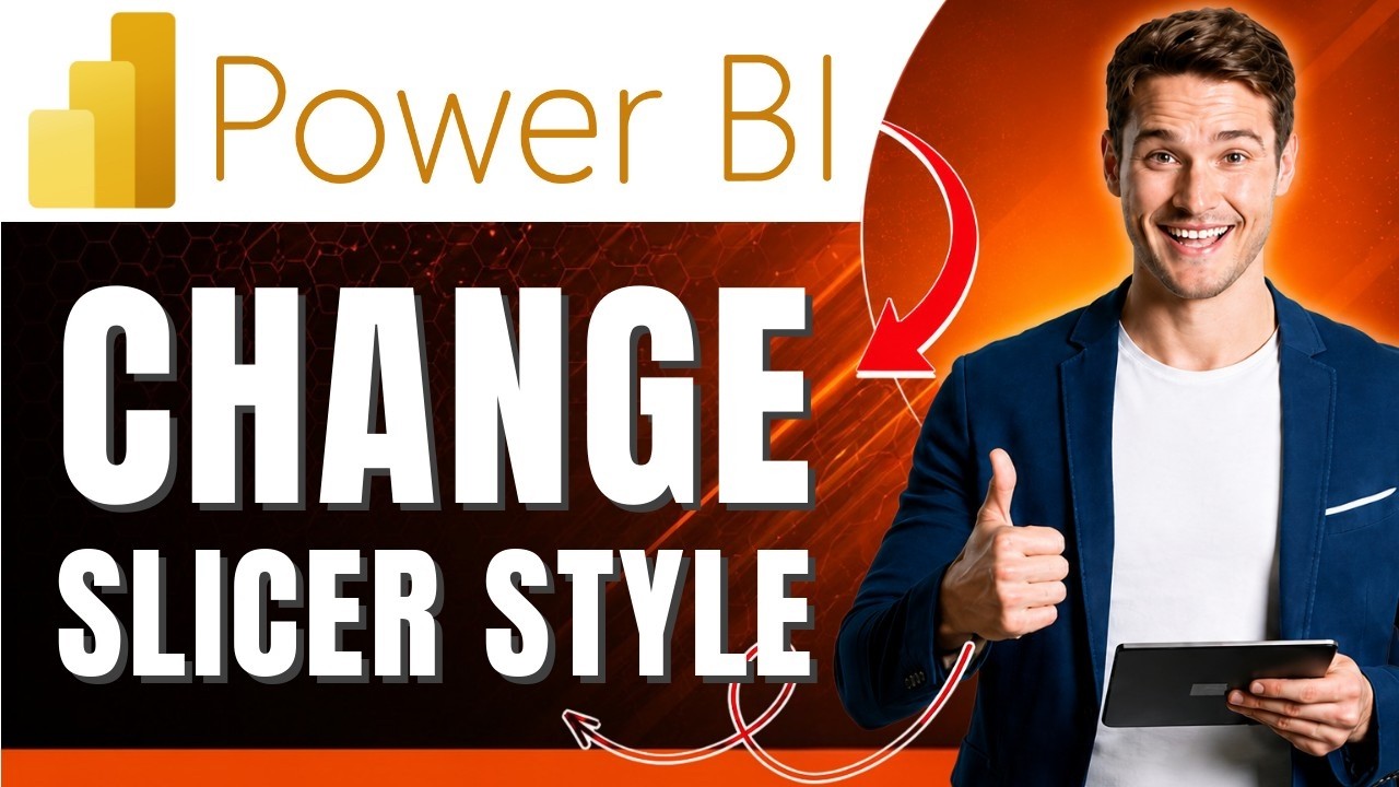 Как легко изменить стиль среза в Power BI (выпадающий список, плитка и другое) 2026