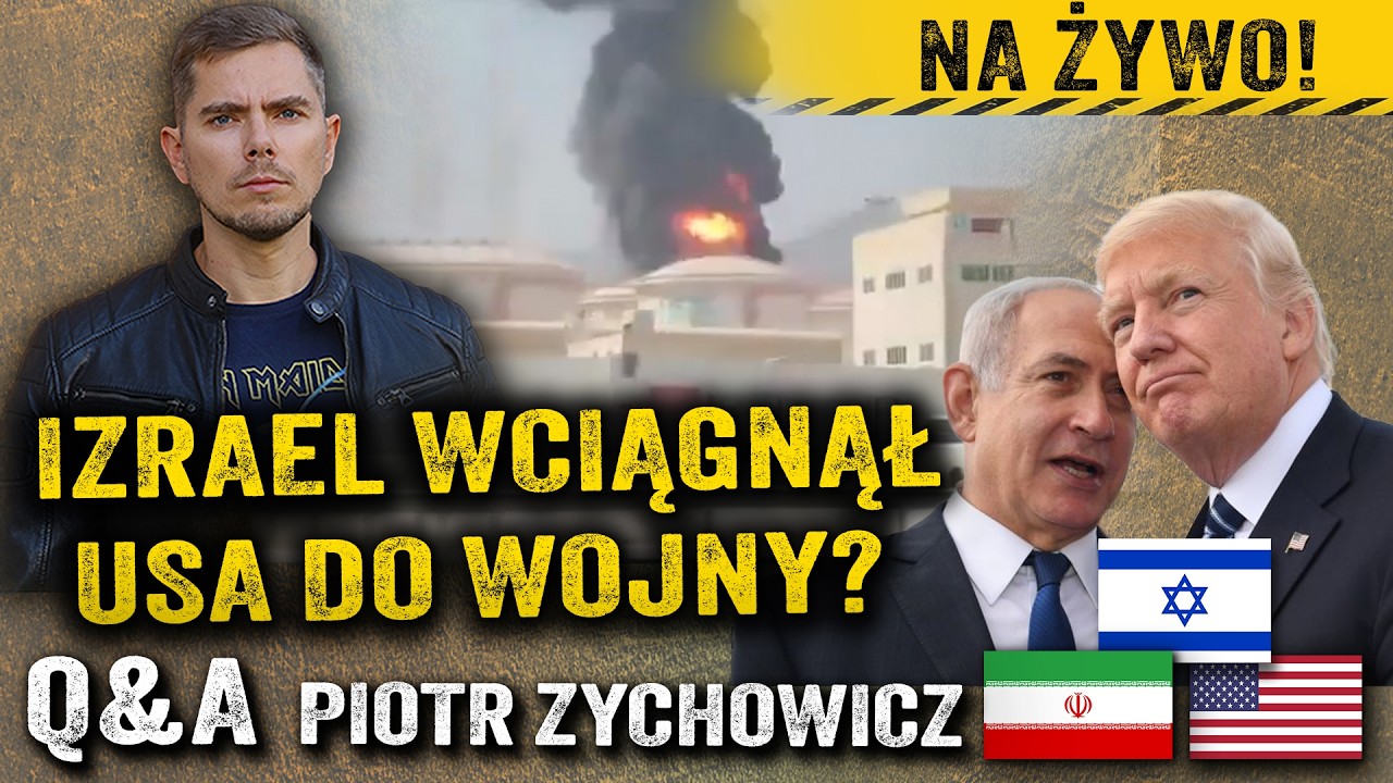 Drony kontra rakiety! Iran vs. USA. Kto wygra wojnę na wyniszczenie? - Q&A NA ŻYWO - Piotr Zychowicz