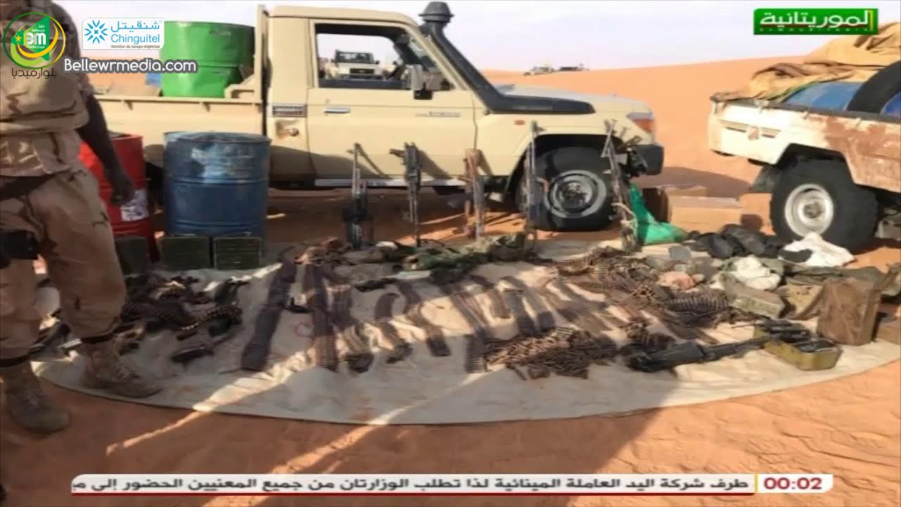 صور وتفاصيل العملية الأمنية التى أعلن عنها الجيس الوطني  - قناةالموريتانية