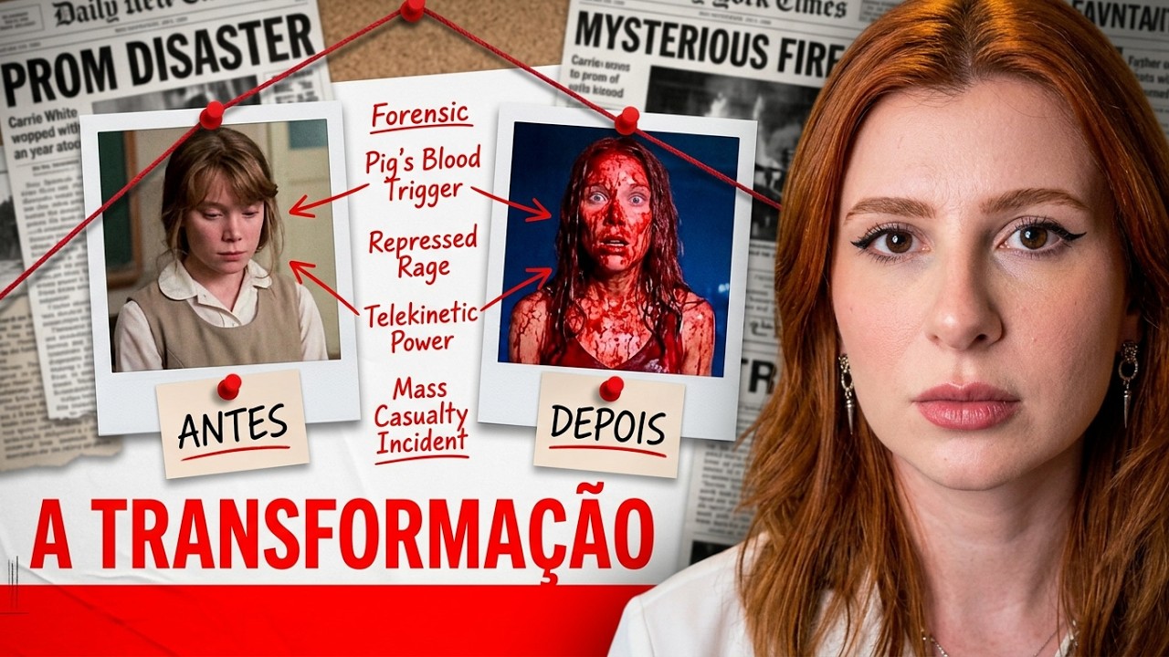 CARRIE WHITE SE TRANSFORMOU EM UM MONSTRO | A verdadeira hist&oacute;ria