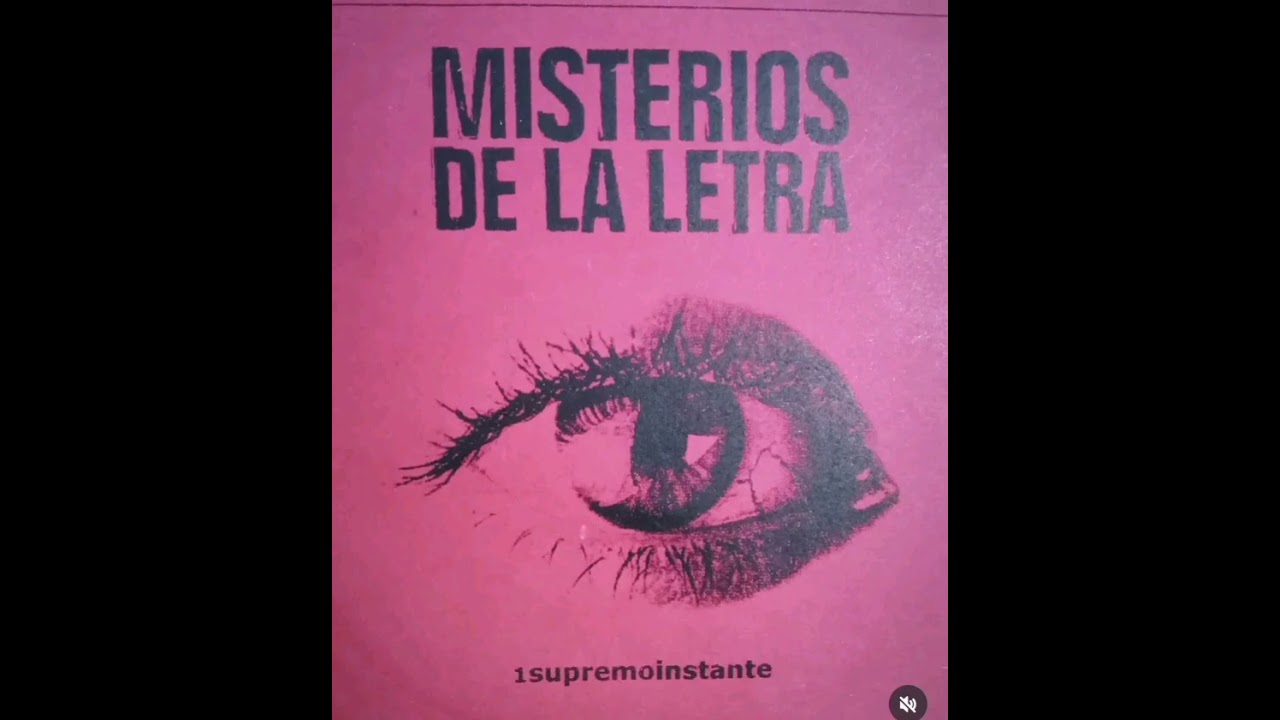 Misterios de la Letra - Que así sea