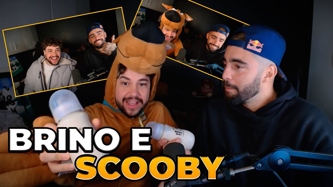 BRINO E PEDRO SCOOBY PROVANDO COMIDAS DUVIDOSAS
