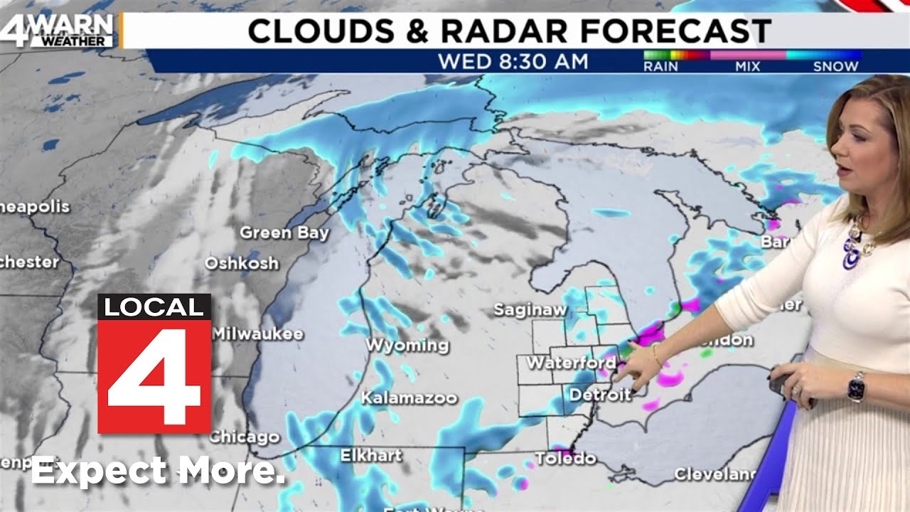 Metro Detroit weather forecast Jan. 14, 2026 -- 6 a.m. Update