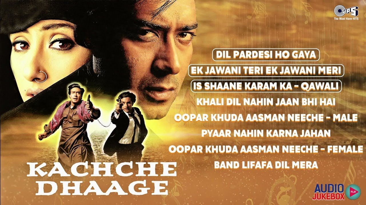 Kachche Dhaage (1999) Songs | Full Audio Jukebox | Ajay Devgn | 90’s Hindi Hits | 90's Evergreen