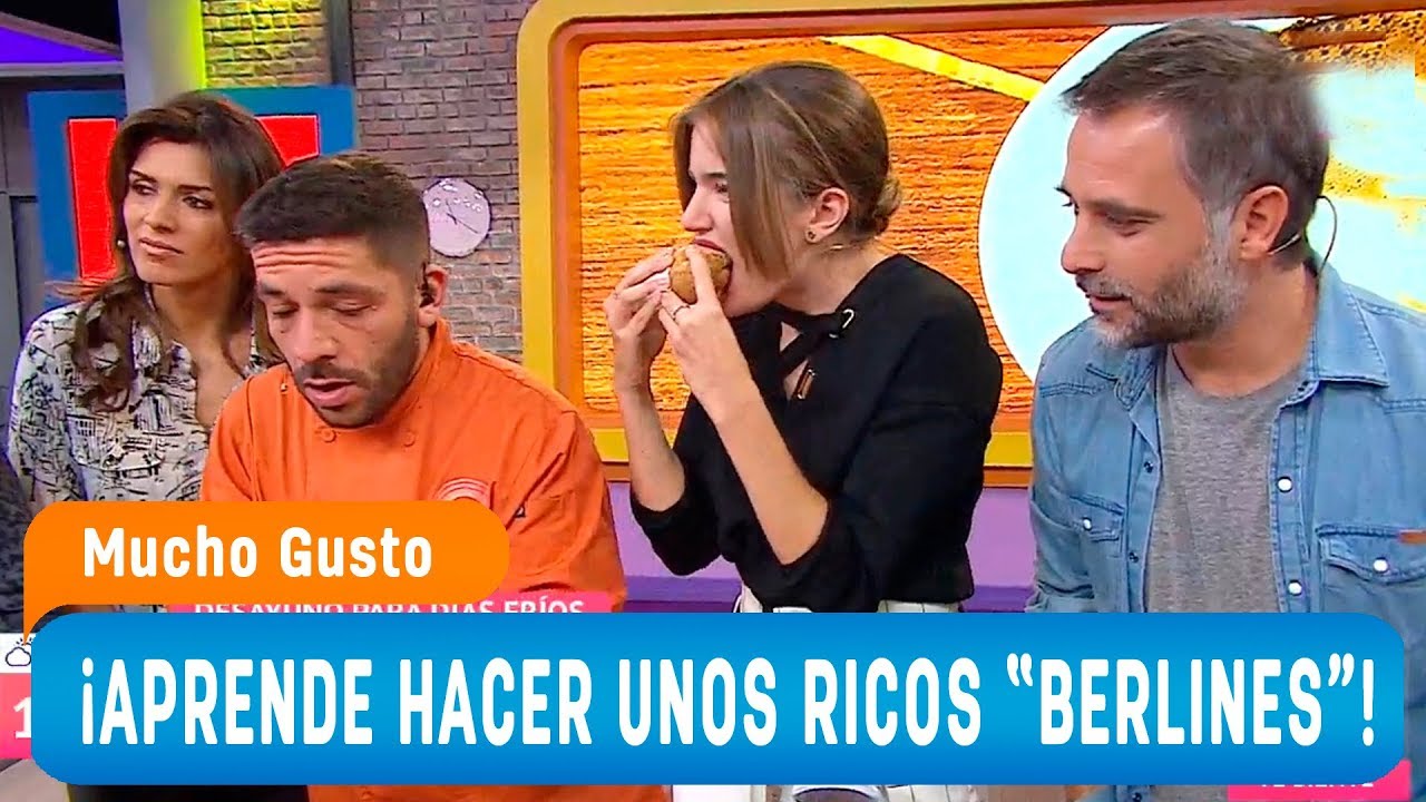¡Aprende hacer ricos berlines en casa! - Mucho Gusto 2018
