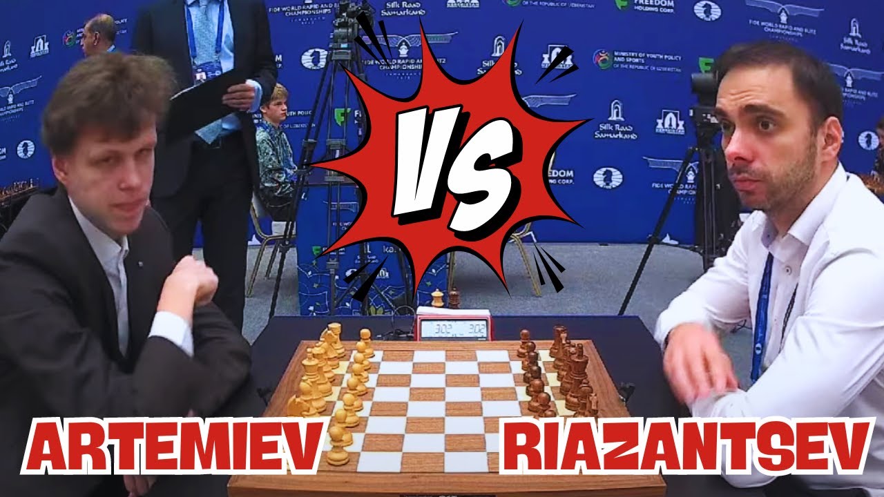 ARTEMIEV VS RIAZANTSEV|| World Blitz Chess 2023 - R13