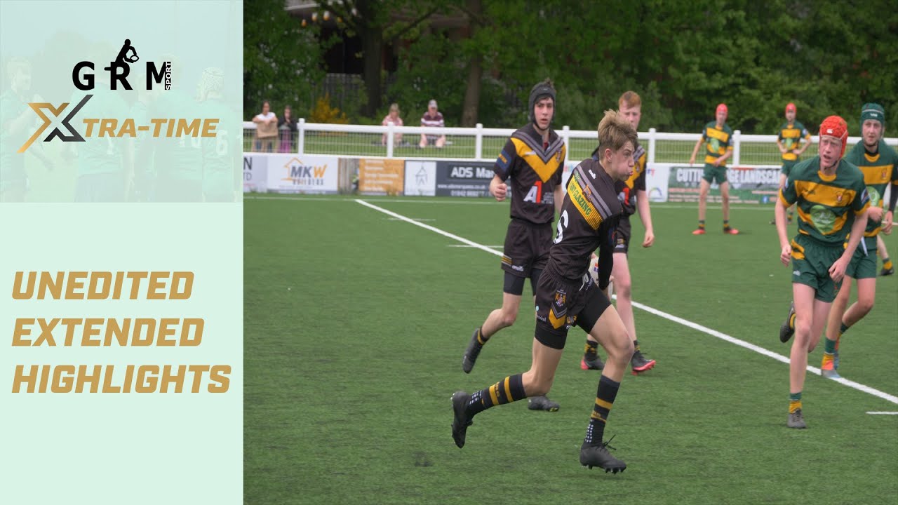 LEIGH MINERS RANGERS V WOOLSTON ROVERS GREEN U15 | EXTENDED HIGHLIGHTS | GRM SPORT XTRA TIME