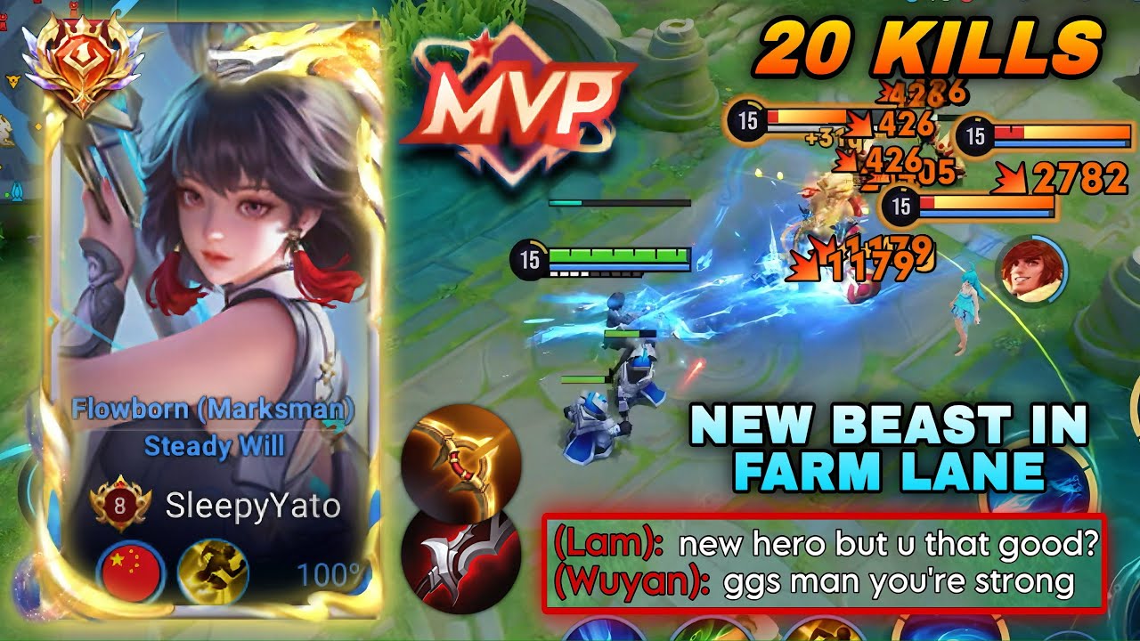 20 KILLS! FLOWBORN IN FARM LANE IS THE NEW BEAST & CAN EASILY KITE ENEMIES | FLOWBORN BUILD & ARCANA