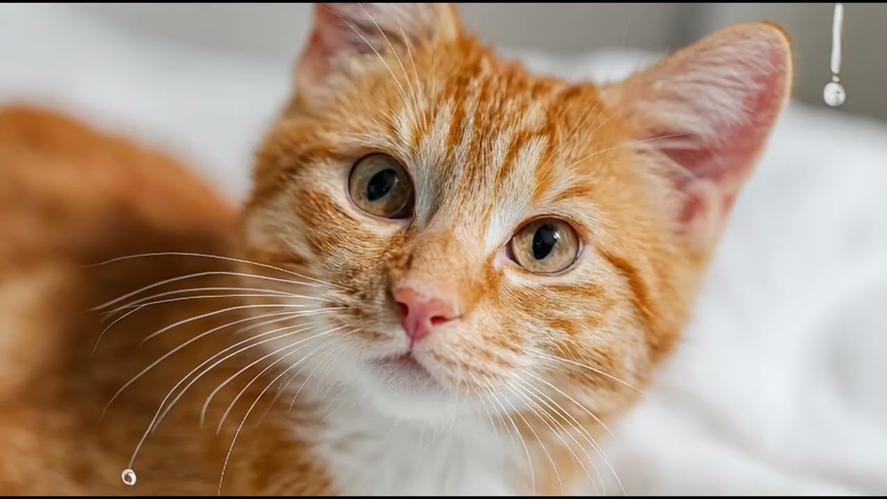 Playlist(cat purring) - Adorable Ginger Cat Relaxing 🐱💤