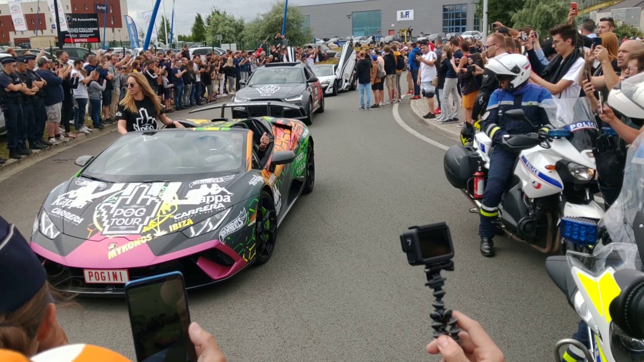 Arrivée de POG et des POGTOUREURS à Dechy