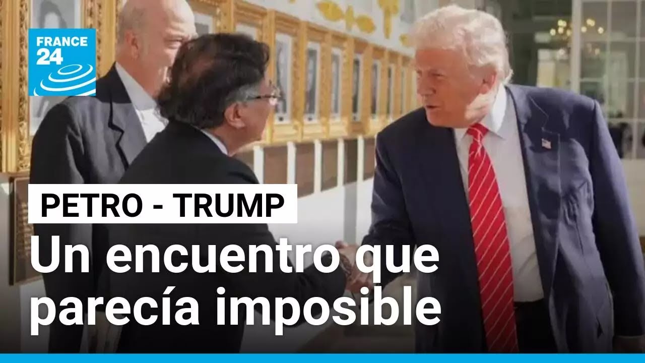 Un encuentro que parecía imposible: Petro y Trump se reúnen en la Casa Blanca