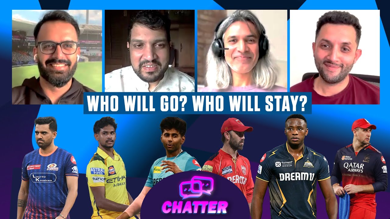Chatter LIVE: #IPL2026 retention deadline beckons!