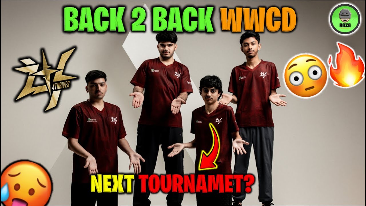 4T FALAK ON NEXT TOURNAMENT? 🧐 T24 HUZAIFA CLUTCH 🫨 4THRIVES ESPORTS DOMINATION 🥵