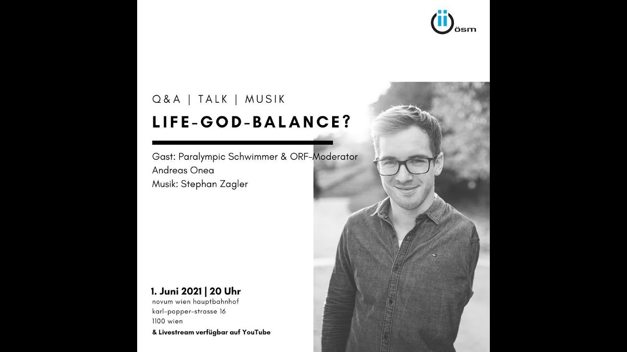 Life-God-Balance? - Q&A // Talk // Music - mit Andreas Onea und Stephan Zagler