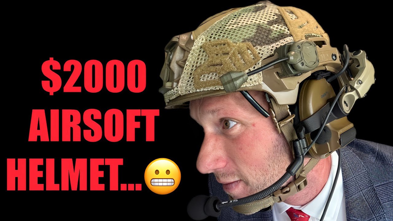 $2000 Airsoft Helmet Setup! Breaking Down the Ultimate Tactical Build!