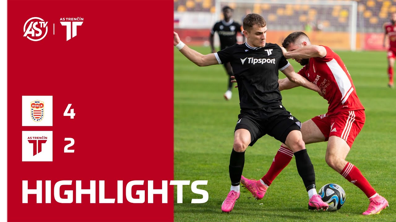 NIKÉ LIGA | Highlights | MFK Dukla Banská Bystrica - AS Trenčín 4:2 (2:1)