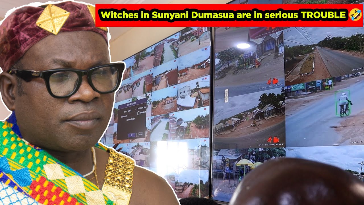 Nana Ayebiafo Jnana installs 126 A.I powered CCTV cameras in the whole Dumasua