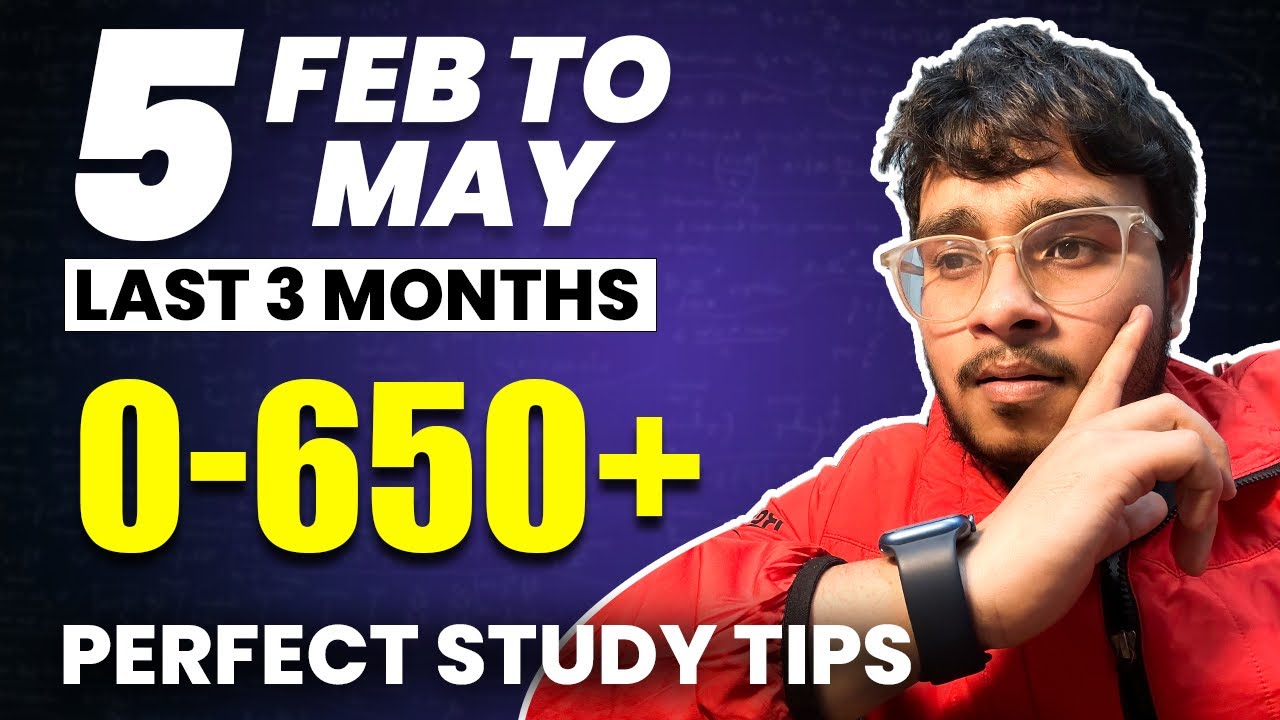 Score 650+ in NEET 2024 || Last 3 Months Strategy - Perfect Study Plan Tips || AIIMS DELHI