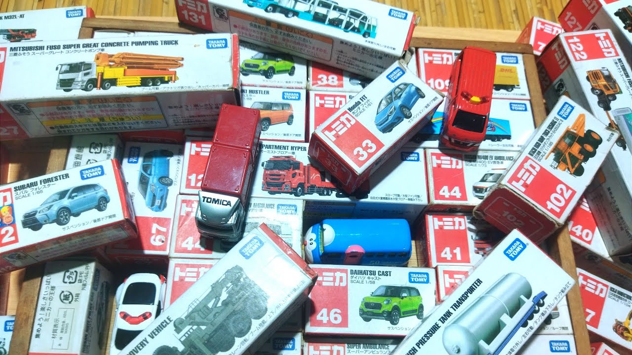トミカの音で癒されるASMR～穏やかなトミカの世界～ Tomica Toy Car Unboxing ASMR..