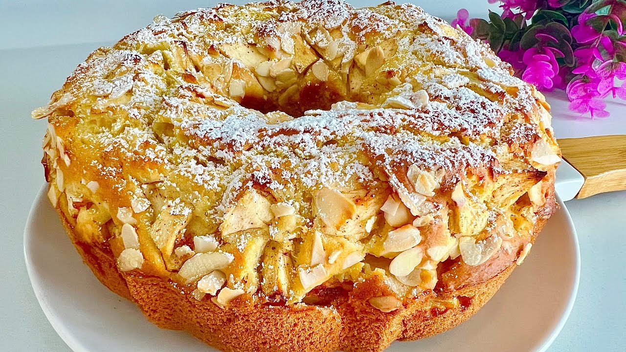 Яблочный пирог, который тает во рту! Этот рецепт ищут все! просто и вкусно