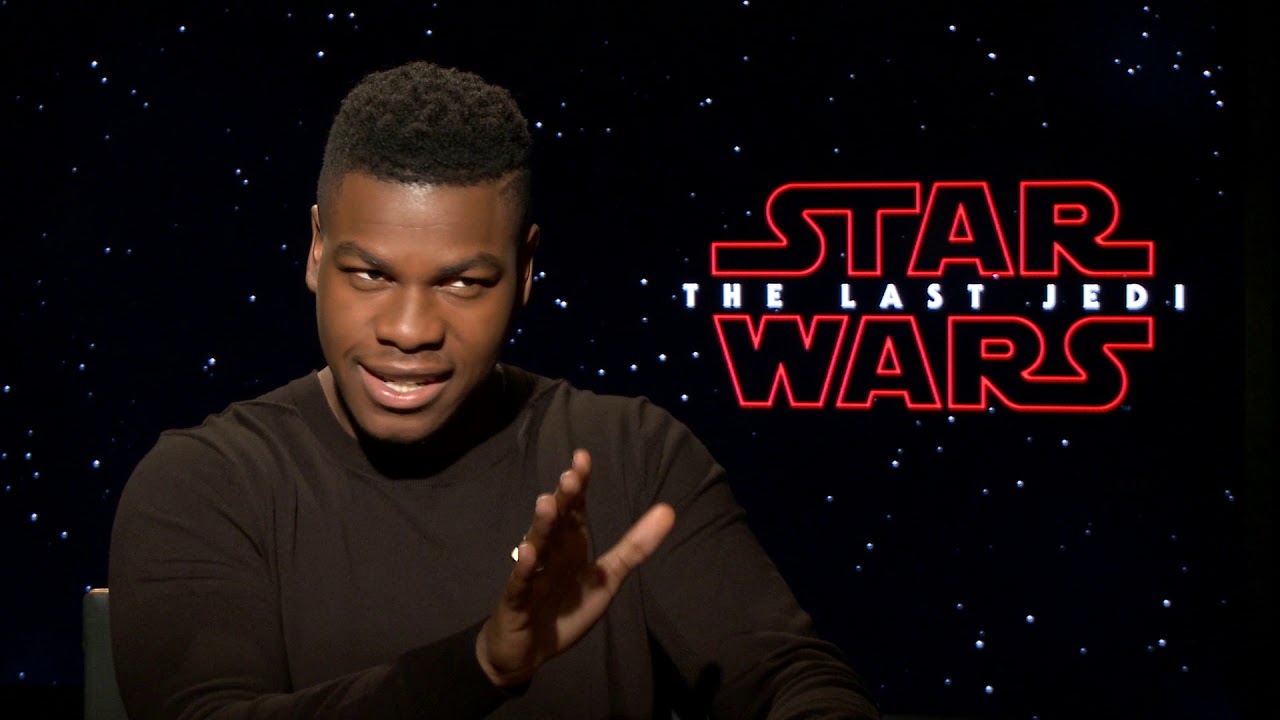 John Boyega on Filming STAR WARS: THE LAST JEDI