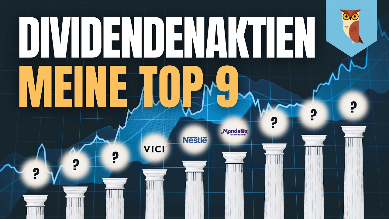 Top 9 Dividendenaktien April 2026 | Diese Aktien zahlen dir JETZT Cashflow