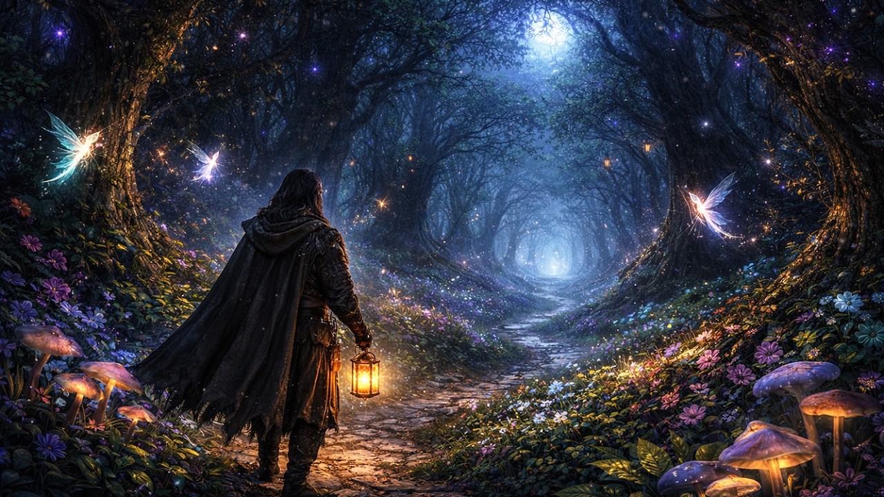 Follow the Moonlight – Enchanted Medieval Bard Song