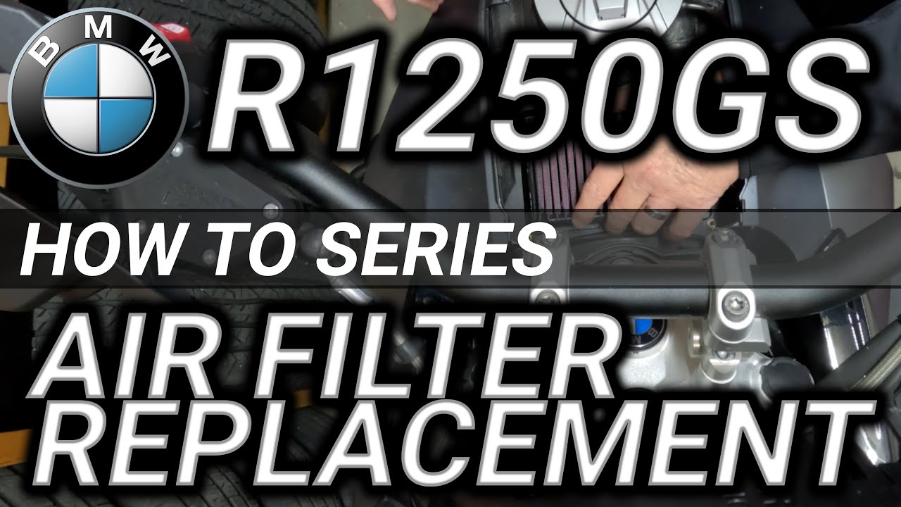 BMW R1250GS Air Filter Replacement - Simplified Walk Through #bmw #r1250gs #airfilter #support