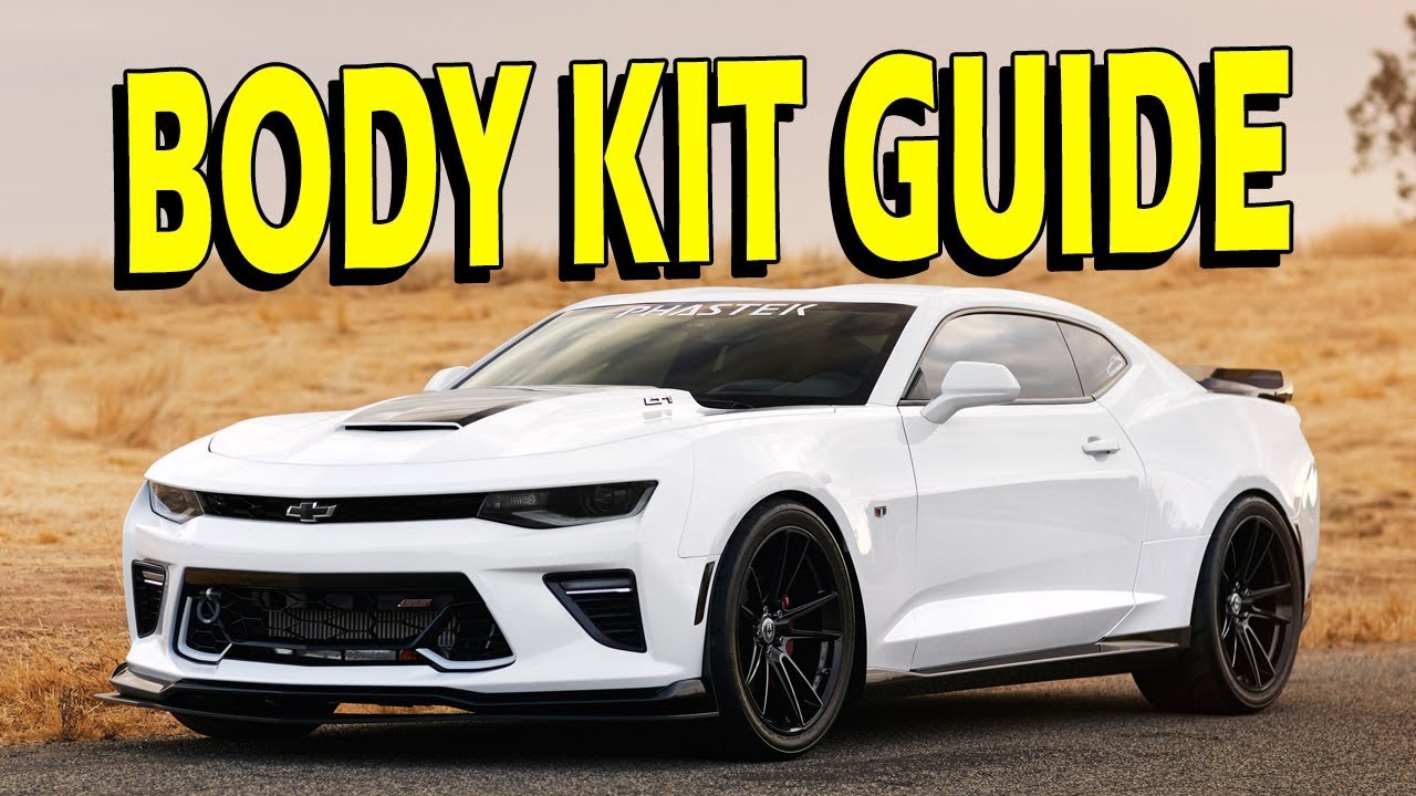 Руководство по установке обвеса GM для Camaro SS